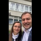 Šéf OĽaNO Igor Matovič s manželkou v škole, kam chodil