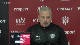 Tréneri Ščasný a Weiss po derby Trnava - Slovan