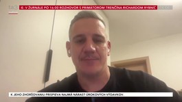 Branko Radivojevič po zápase Slovensko - Taliansko