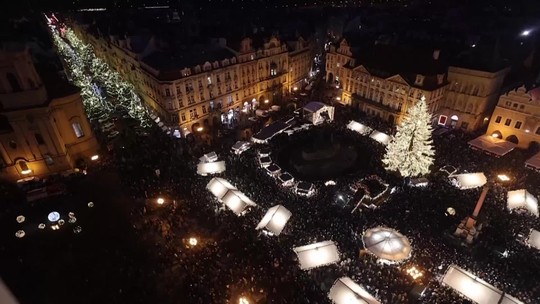 Vianočná atmosféra v Prahe