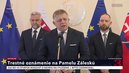 Fico podá trestné oznámenie na sudkyňu Záleskú
