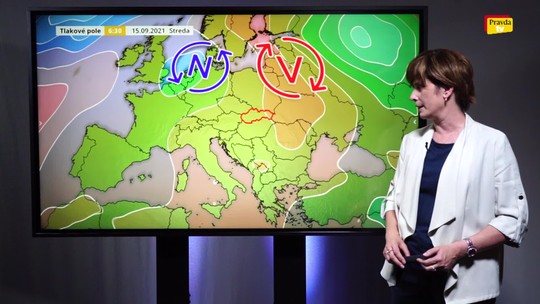 Predpoveď počasia - video
