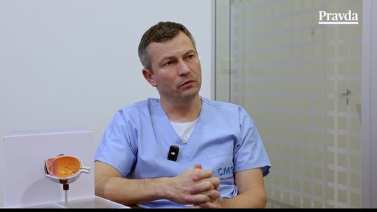 Odborník na transplantácie rohovky: Rušňovodičovi vletel do oka bažant. Museli sme mu zašiť oko