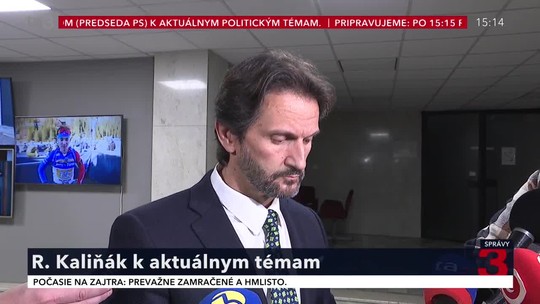 Kaliňák o aktuálnych otázkach aj parlamentnej potýčke