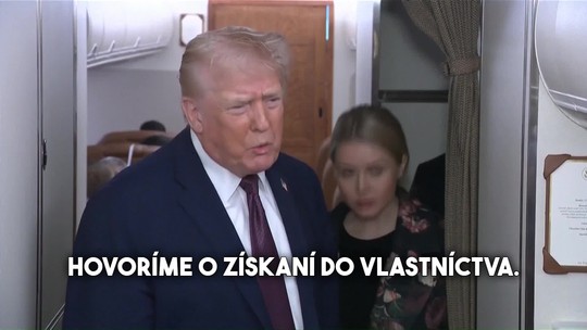 Trump: Ak neobsadíme Grónsko, urobia to Rusko alebo Čína