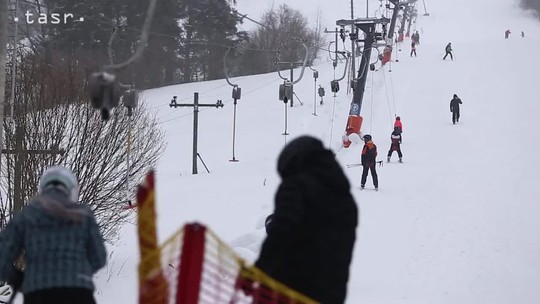 Vianočná lyžovačka v stredisku Vrátna Malá Fatra