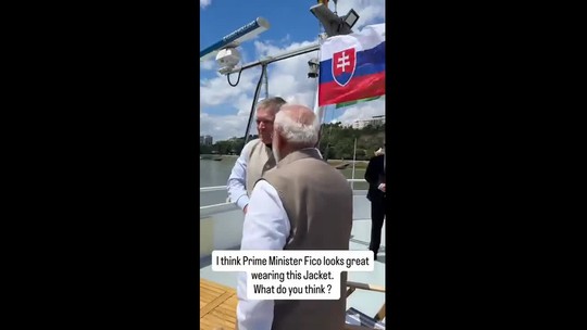 Fico a Módí spolu ladili. Slovenský premiér ukázal indickému hosťovi Bratislavu z Dunaja