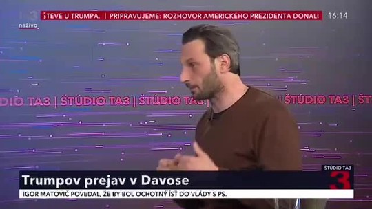 Analytik Hrabina o Trumpovom prejave v Davose