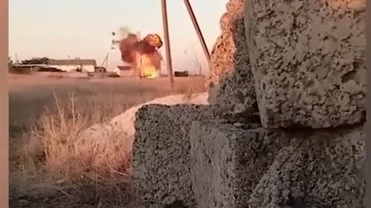 Tvrdý odpor na okupovanom území: Ukrajinci rozmetali mikrobus s vojakmi v Melitopole