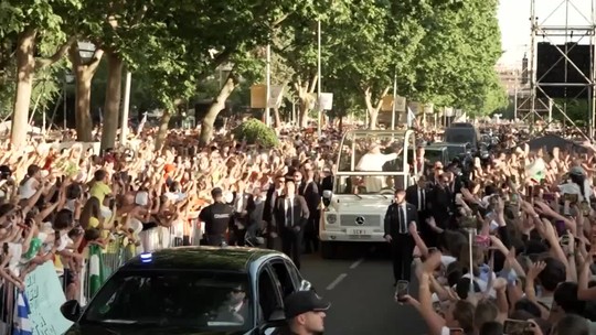 Extáza z návštevy pápeža v Madride