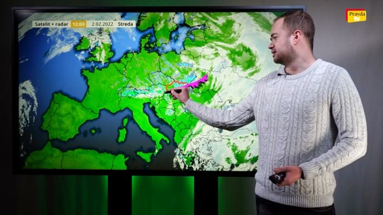 Teplý aj studený. Nad Slovenskom sa vystriedajú fronty