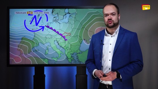 Zrážky, veterno. Valí sa sem teplý front