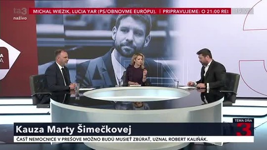 Štefunko a Takáč o kauze Marty Šimečkovej a stopnutí eurofondov