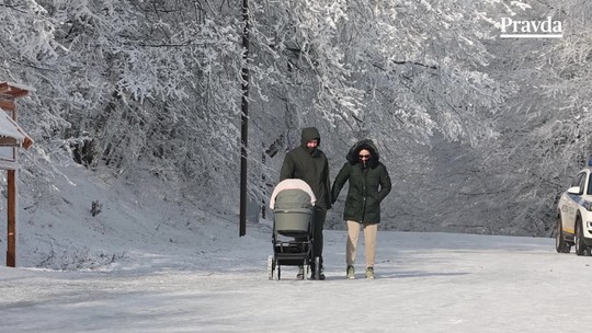 Zimná atmosféra na Kolibe