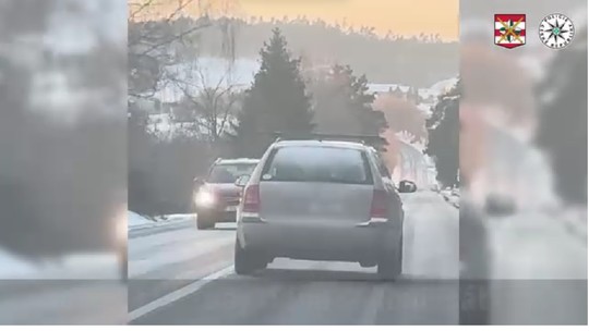 Šofér bol opitý na mol. Po ceste kľučkoval, policajtom sa priznal, že od rána pil pivo s vodkou