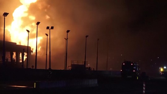 Irán zaútočil na palivové nádrže v Muharraku v Bahrajne