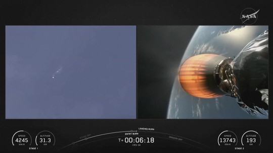 Nákladná loď SpaceX Dragon štartuje k vesmírnej stanici