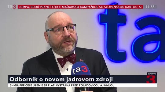 Žiarovský: Americká atómka je vhodné riešenie pre Slovensko