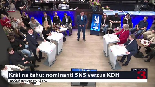 Šimkovičová a Taraba vs. Karas a Turčanová v relácii Král na ťahu