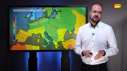 Ešte jeden studený front, potom oteplenie