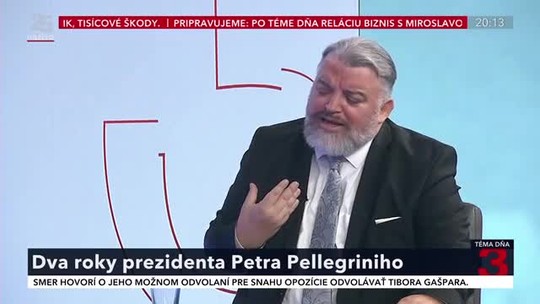 Chmelár v ta3 o dohode s Iránom aj o dvoch rokoch s Pellegrinim