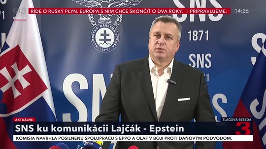 Lajčák - Epstein: Danko hovorí o ďalších súvislostiach