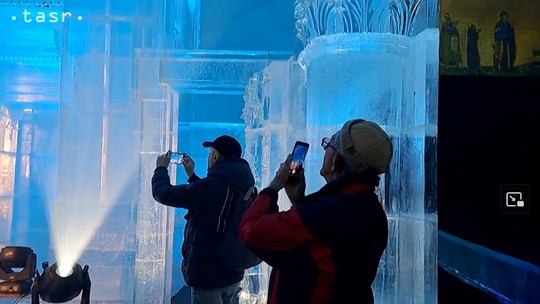 Ľadová krása. Takto vyzerá Tatranský ľadový dóm 2025