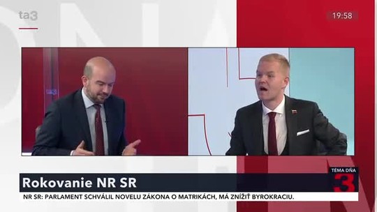 Dubéci a Bartek v ta3 o parlamente a zrušení voľby poštou