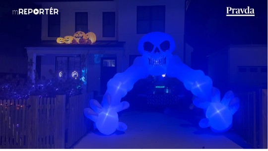Slovák natočil v Amerike Haloween. Pozrite si, ako to tam vyzerá naživo
