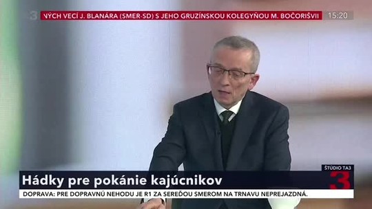 Jozef Čentéš o kajúcnikoch