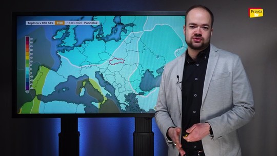 Studený front teploty ovplyvní len málo