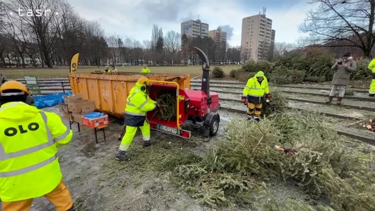 Novoročná mulčovačka v bratislavskej Dúbravke