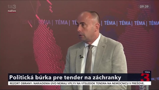 Šaška neodvolali, tender je zrušený. Pozrite si rozhovor s politológom Štefančíkom