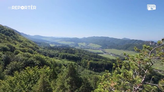 Jedny z najkrajších prírodných krás na Slovensku. mReportérka zachytila jedinečný výhľad zo Súľovských skál