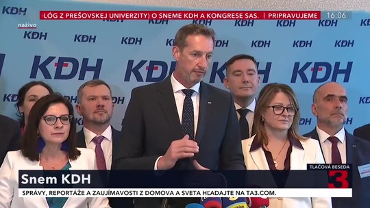 Snem KDH: Majerský chce Fica dostať z politiky