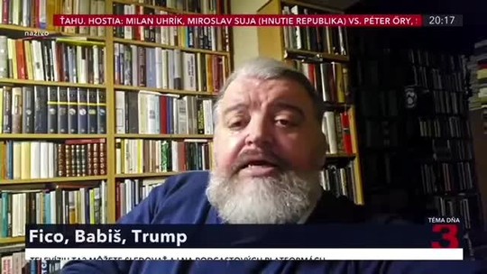 Chmelár v ta3 o Babišovi, Ficovi, Trumpovi i Venezuele